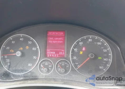 2008 Volkswagen Eos Lux из США, поврежденный, VIN WVWFA71F88V018635